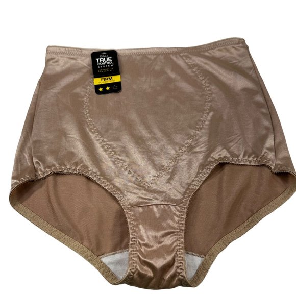 Bali Other - Bali Women's XL Panty Brief Shaper Firm Foundation True Control System Beige New